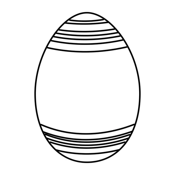 Desenhos animados de ovo de Páscoa — Vetor de Stock