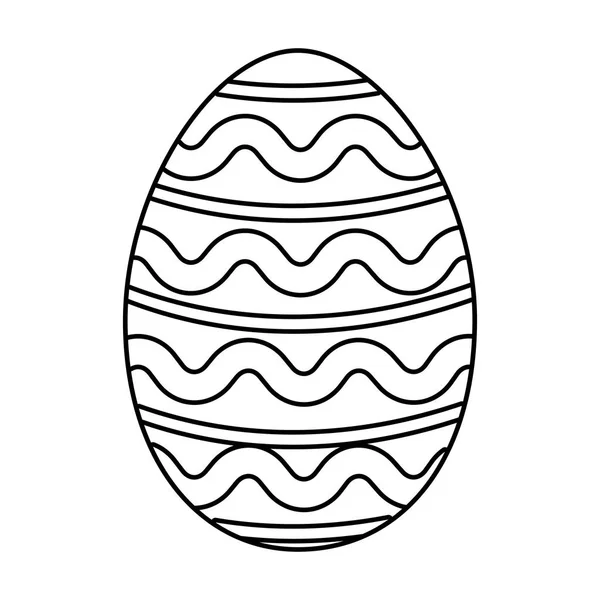 Desenhos animados de ovo de Páscoa — Vetor de Stock