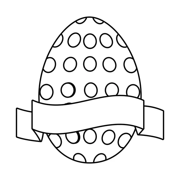 Wielkanoc jajko kreskówka — Wektor stockowy