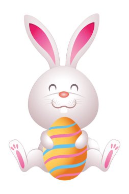 şirin Paskalya Yumurta karikatür