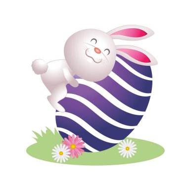 şirin Paskalya Yumurta karikatür