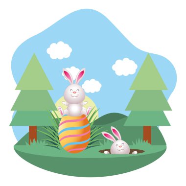 Paskalya tavşanımı çizgi film