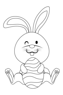 Paskalya tavşanı cartoon