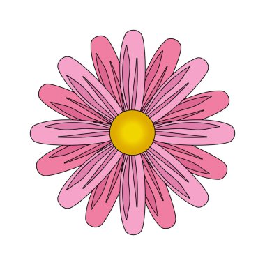 Sevimli çiçek çizgi filmi