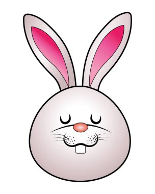 Sevimli tavşan çizgi filmi