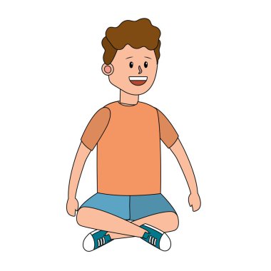 Genç adam çizgi filmi