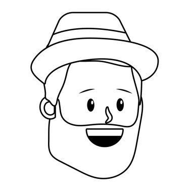 Genç adam çizgi filmi