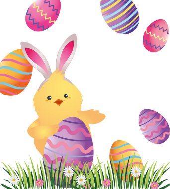 Paskalya tavuk çizgi film