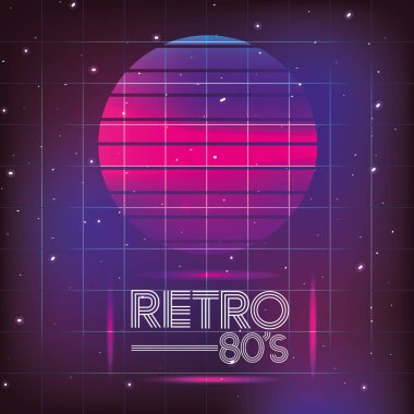 80s retro tarzı kelime