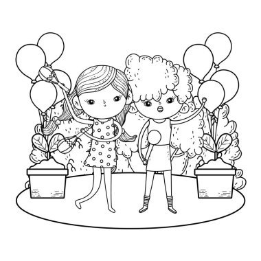 marakas ve şarkı oynamak sevimli küçük kız