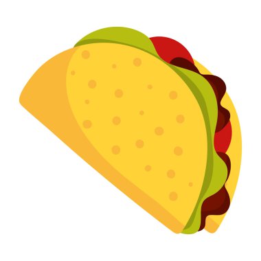 lezzetli Meksika yemeği çizgi film