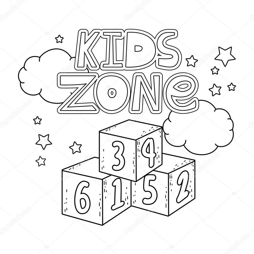 blocks numbers toys happy kids zone