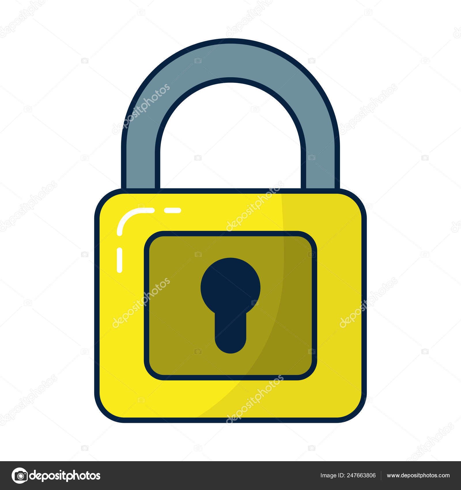 Symbole de cadenas de verrouillage pour l'interface de sécurité - Icônes  sécurité gratuites