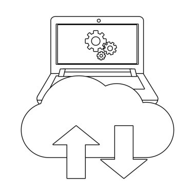 teknoloji bilgi işlem destek çizgi film