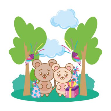 Doğum günü hayvanlar parti