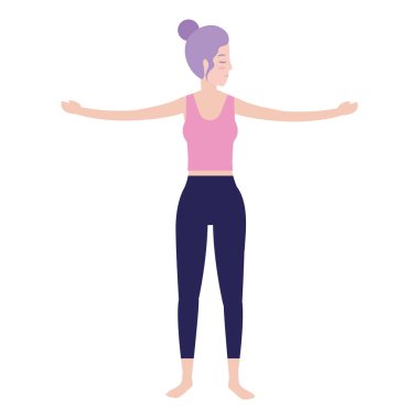 kadın ve yoga