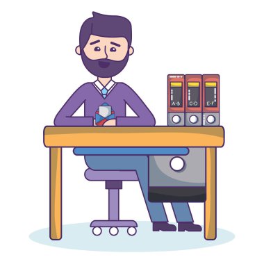 İşadamı ve ofis