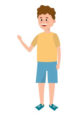 gülümseyen genç çocuk