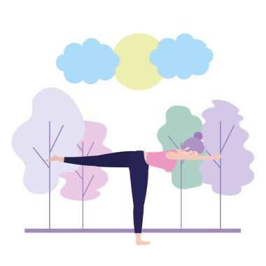 kadın ve yoga
