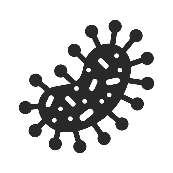 Desenho isolado do vírus — Vetor de Stock