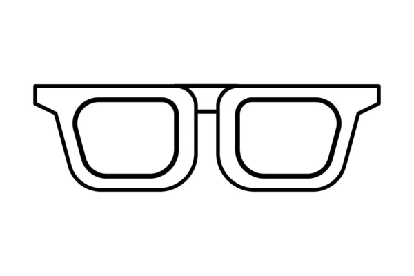 Gafas de sol de verano dibujos animados — Vector de stock