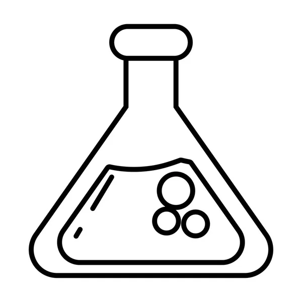 化学烧杯玻璃动画片 — 图库矢量图片