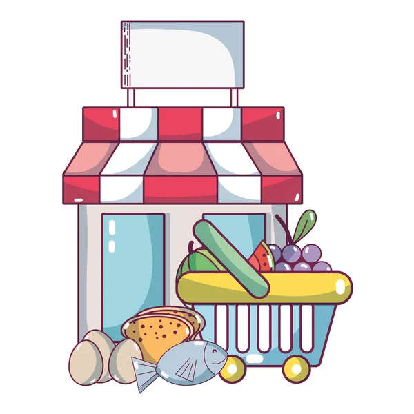 grocery store clip art