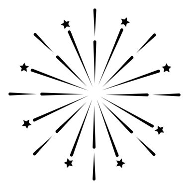 parlak havai fişek çizgi film