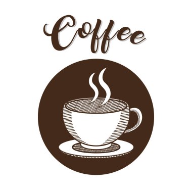 Kahve zamanı konsepti