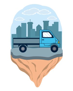 çöp kamyonu aracı