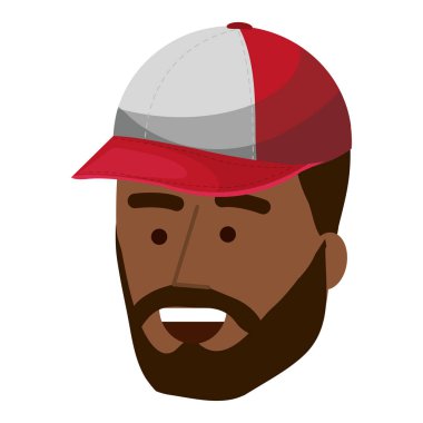 Beyzbol oyuncu çizgi film