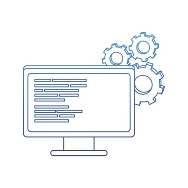 bozulmuş anahat sanayi dişli ve bilgisayar kodu programı ile