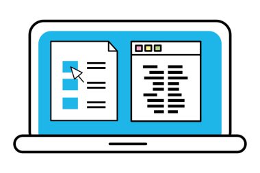 teknoloji bilgi işlem çizgi film