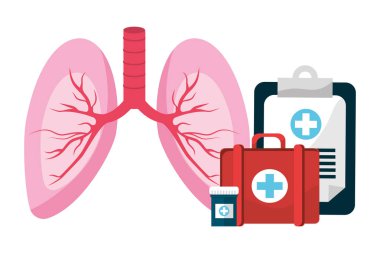 İzole tıbbi bakım tasarım