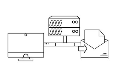 teknoloji bilgi işlem çizgi film