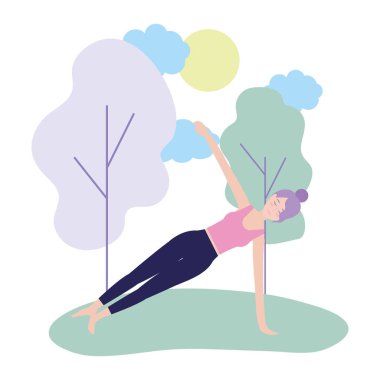 kadın ve yoga