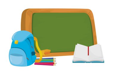 Okul kitap çizgi film