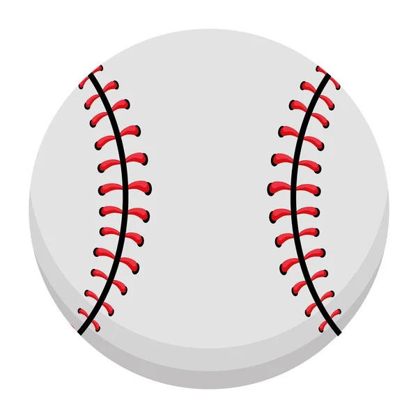 Desenhos animados de equipamento de beisebol — Vetor de Stock