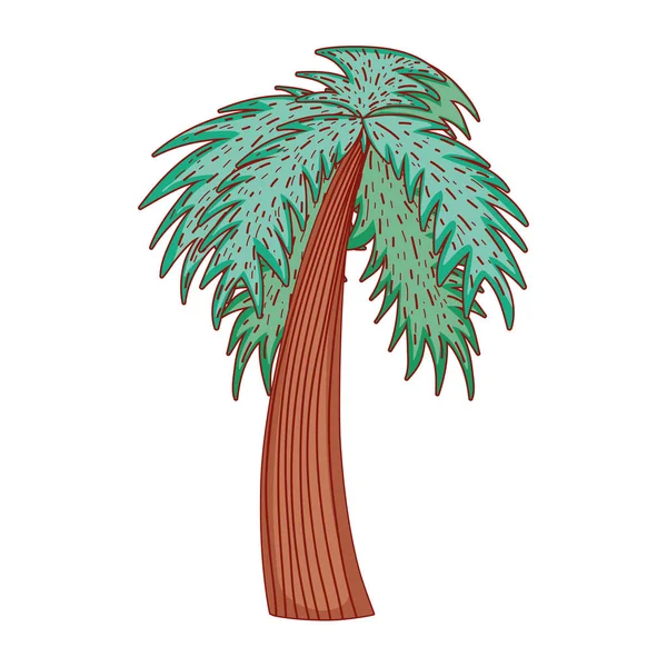 Baum Natur Karikatur — Stockvektor