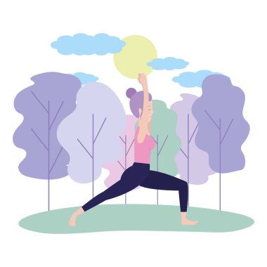 kadın ve yoga