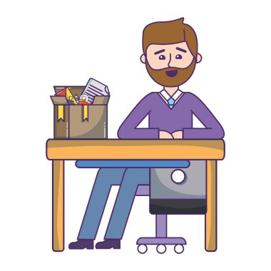 İşadamı ve ofis