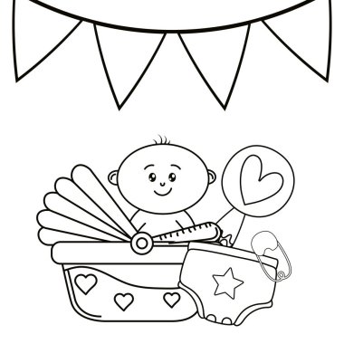 Bebek duş çizgi film