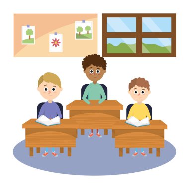 İlköğretim Okulu çizgi film