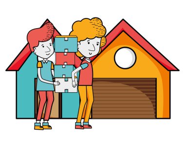 Teslimat Servisi çizgi film