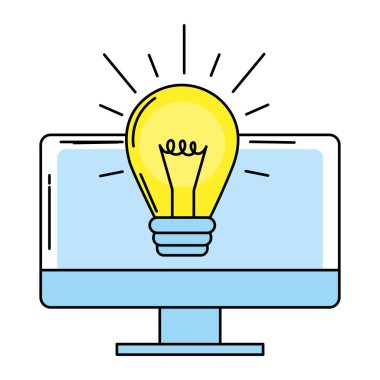 Bilgisayar ekranında büyük fikir