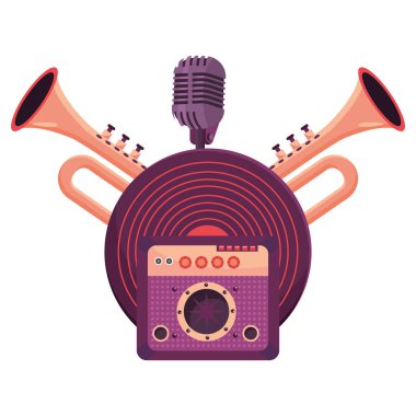 trompet ile amplifikatör