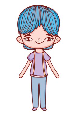 Küçük çocuk şirin çizim