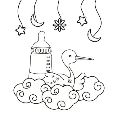 Bebek duş çizgi film