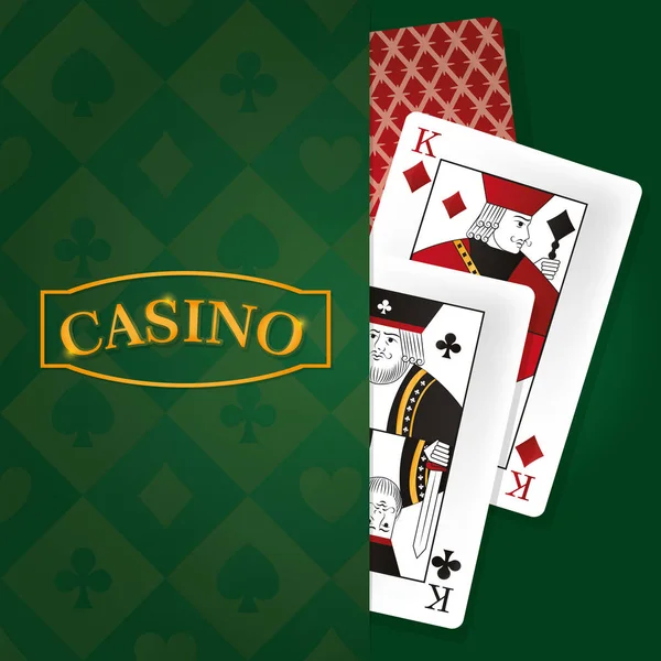 Conceito de jogo Casino —  Vetores de Stock