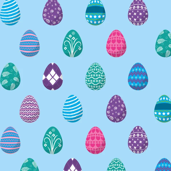 Feliz Pascua Diseño — Vector de stock